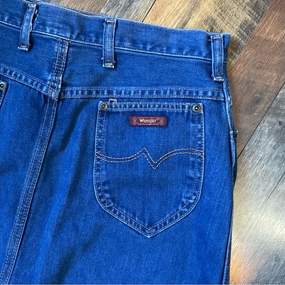 Vintage Wrangler No Fault Denim Jean Skirt 16 - runs small - Picture 4 of 7